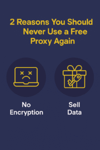 2 Reasons You Should Never Use a Free Proxy Again
