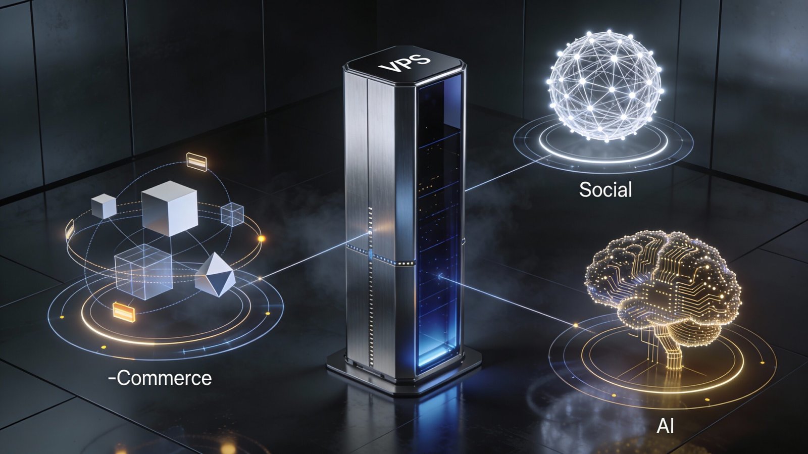 VPS Solutions Powering E-Commerce, Social & AI